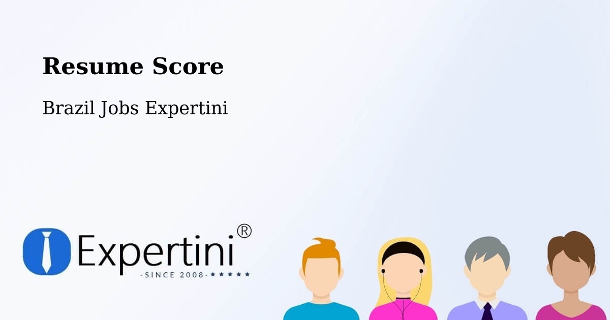 Resume Score & Job Description Match Tool – Ibiaçá - Brazil Jobs Expertini